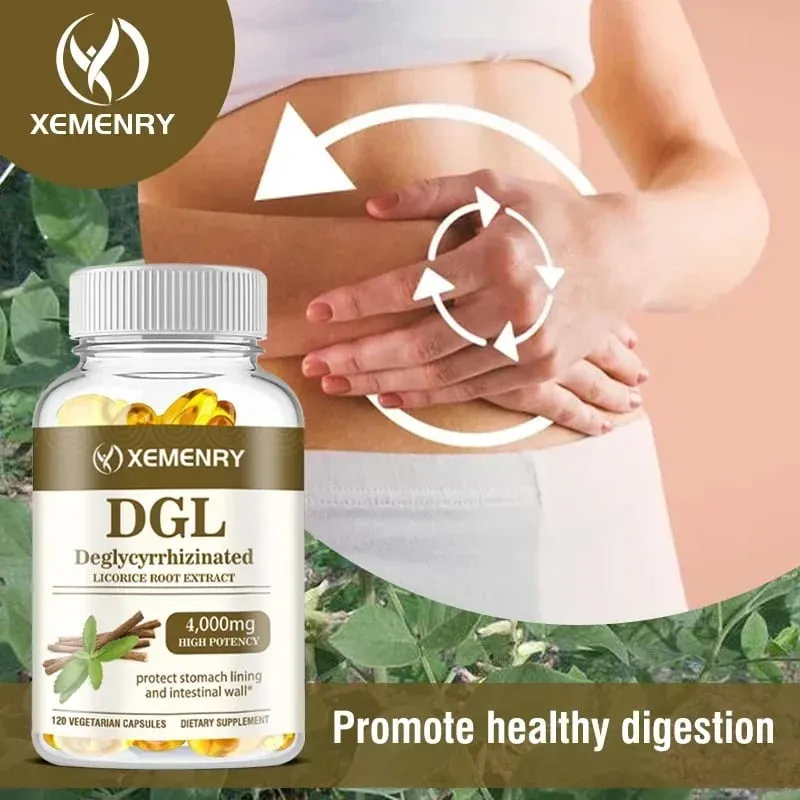 DGL Licorice Capsules 4000mg - ส่งเสริมการย่อยอาหารเพื่อสุขภาพช่วยเพิ่มความอยากอาหาร เติมพลังงานและเร่งการดูดซึม — image 7