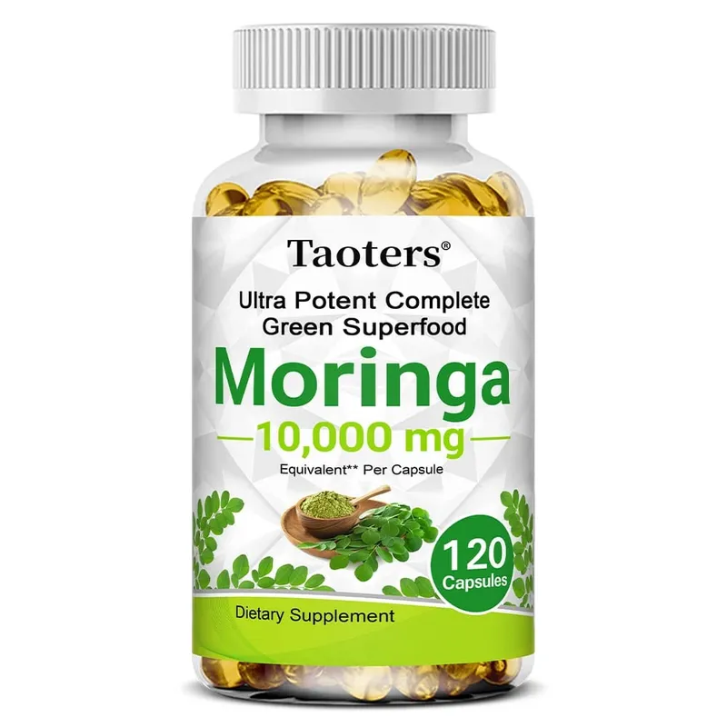 Kapsułki Moringa 1000 mg - na układ odpornościowy Energia i metabolizm Przeciwutleniacz wspomaga zdrowie układu trawiennego i mózgu — image 9