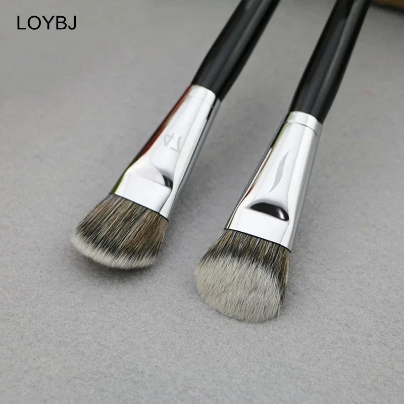 1-10 pz Pro Fondotinta Pennello 47 Testa di Scopa Professionale Fondotinta Liquido Crema Correttore Pennelli Donne Viso Strumenti di Trucco di Base — image 4