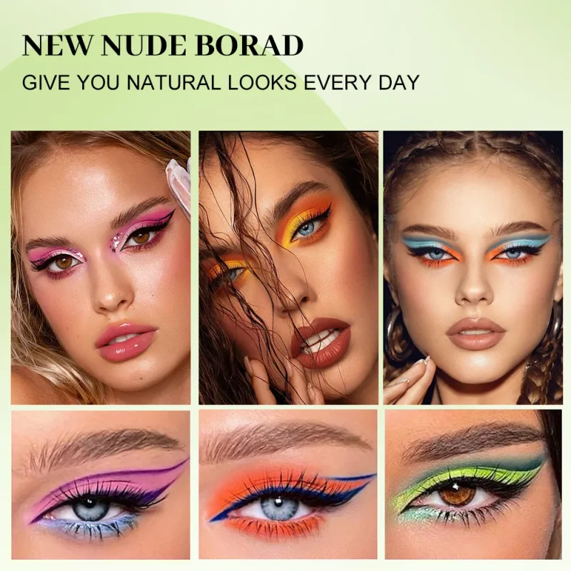99 Color Rainbow Eye Makeup Plate Professional Matte Flash Plate Durable Eye Shadow Plate Κατάλληλο για δώρα σε γυναίκες καλλυντικά — image 7