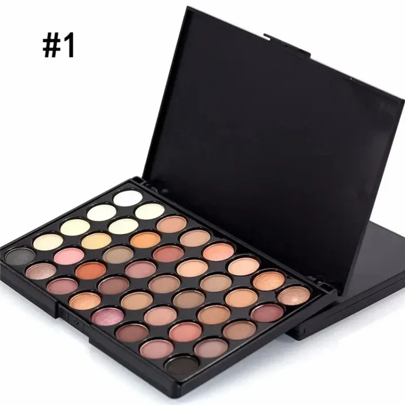 Palette di ombretti colorati perlescenti 15/40 Ombretto ad alta saturazione in plastica Questo spot di vendita caldo europeo americano Colore della terra — image 5