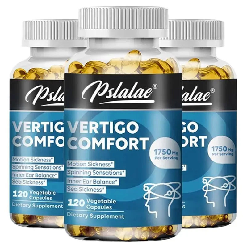 Vertigo Comfort Capsules - อาหารเสริมปรับสมดุลหูชั้นใน - บรรเทาอาการวิงเวียนศีรษะ คลื่นไส้ ปั่นป่วน และความรู้สึกสั่น — image 2