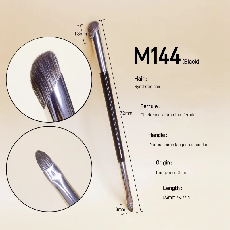 Concealer Makeup Brush Details Double Ended Nose Shadow Make Up Brushes