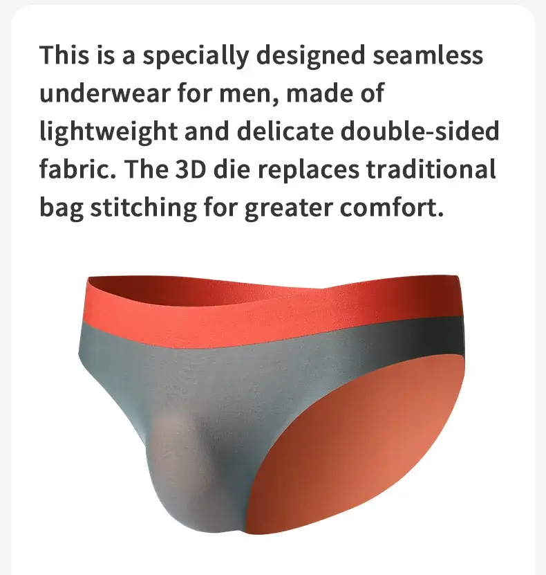 メンズアイスシルクシームレス下着 3D パンチモールド三角パンツ夏薄底パンツ男性のスポーツショーツ