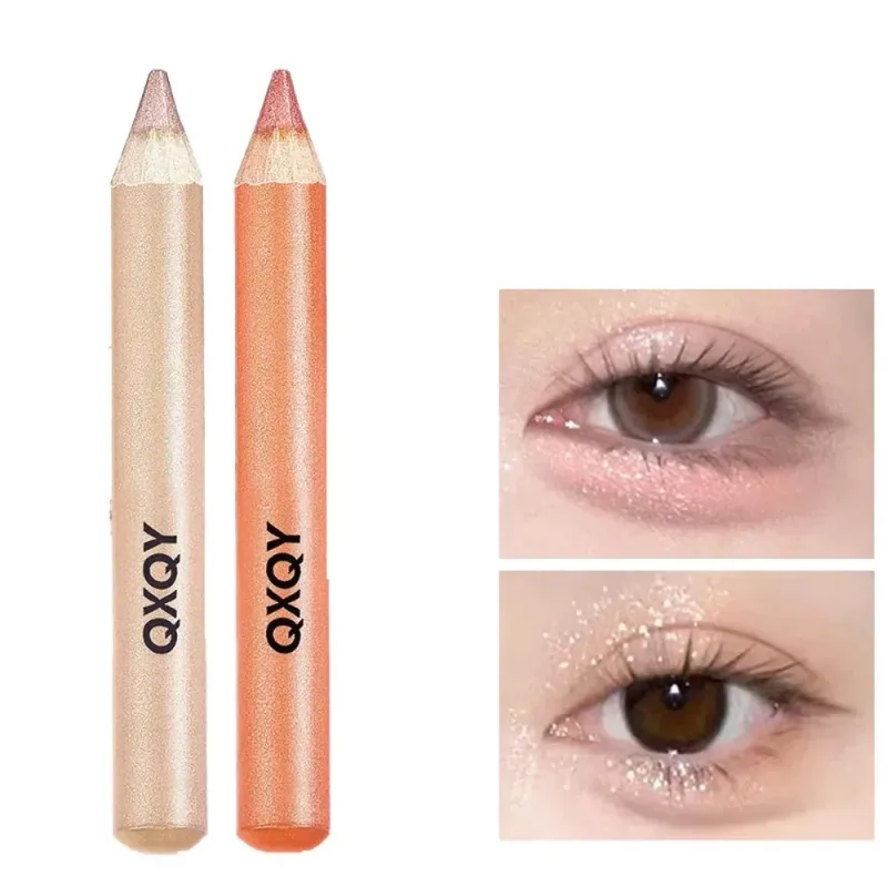 1/2/4 pezzi Shimmer Aegyo Sal Eye Liner Matita Sotto gli occhi Evidenziatore Glitter Rosa Ombretto Nude Champagne Contorno occhi Trucco — image 12