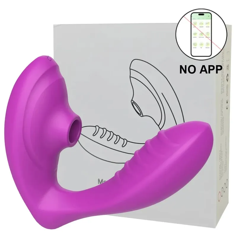 Succhiare la vagina vibratori indossabili vibratore capezzolo stimolatore del clitoride sesso orale ventosa clitoride giocattoli del sesso per la masturbazione della donna — image 10