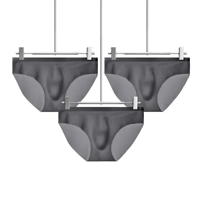 3PC Herrenunterwäsche aus Eisseide, Sommer atmungsaktiv, schnell trocknend, nahtlose Shorts, transparent, ultradünn, personalisierbar — image 28