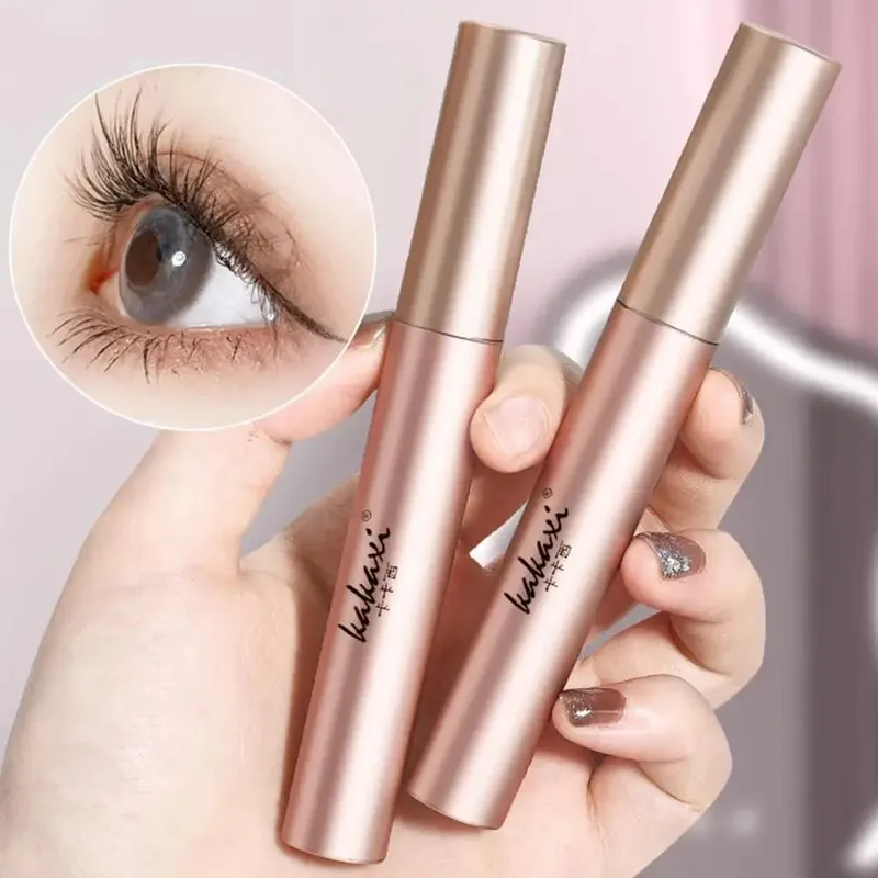 Mascara cils imperméable en Fiber de soie Mascara noir Extensions de cils longues frisées yeux non agglomérants maquillage cosmétiques — image 3