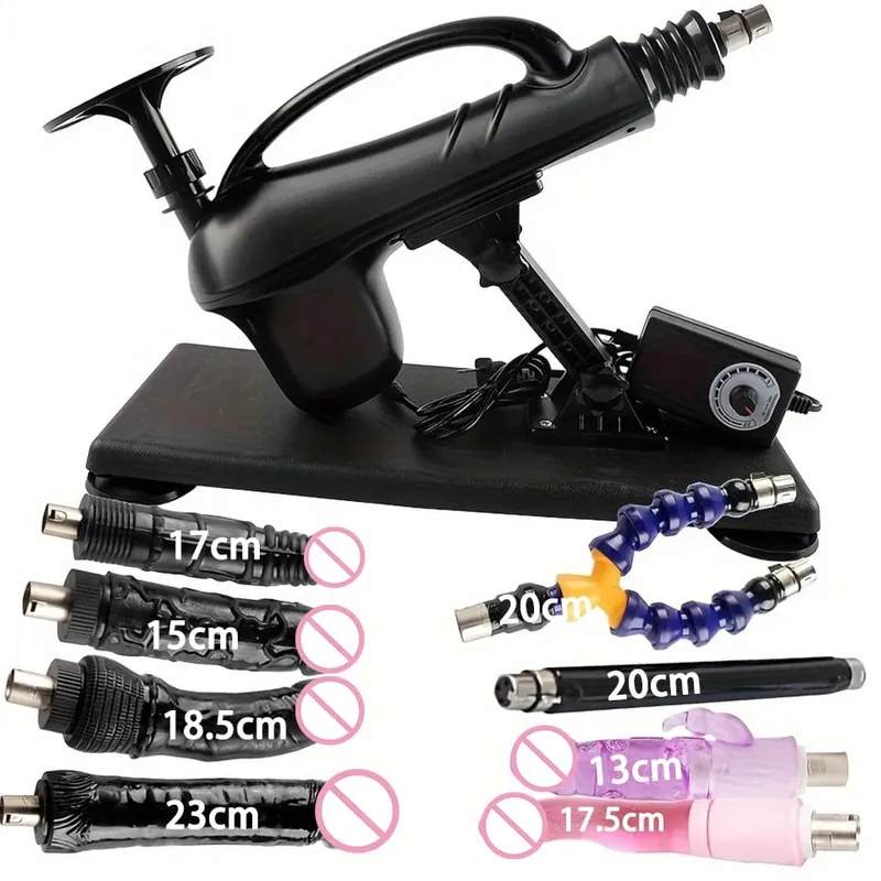 Macchina sessuale automatica 3XLR Accessori per vibratori Masturbazione femminile Pistola per massaggio Giocattoli del sesso per uomini Coppie Prodotti per adulti