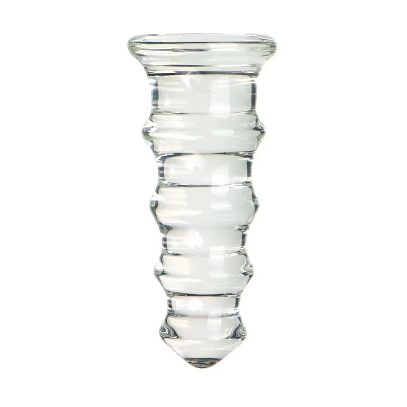 เจดีย์โปร่งใสแก้ว Anal Plug G-spot Stimulation Massage Stick สำหรับผู้หญิงผู้ใหญ่ Sex Toy นวดต่อมลูกหมาก Masturbator สำหรับ man — image 5