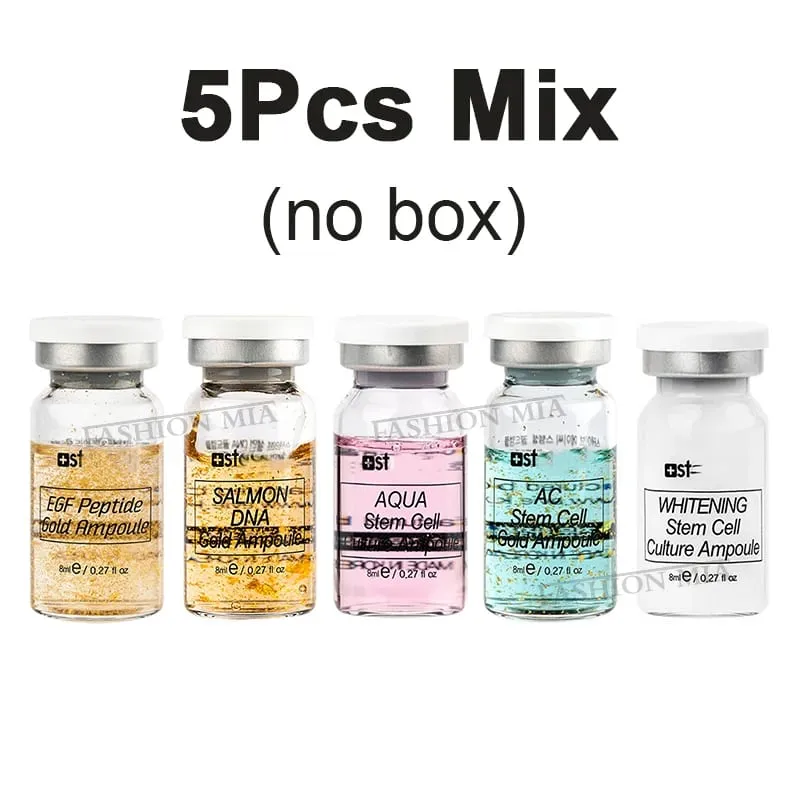 Korea 8ml BB krémová ampule pro začátečníky Starter Kit Face Foundation Salmon DNA Serum Moisturise Whitening Cosmetic — image 8