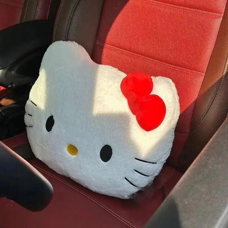 *Anime Sanrio Hello Kitty Cute Cartoon Head Plush Pillow Sofa Bedside Cushion Car Cushion Nap Pillow Birthday Gifts for Girl — image 7