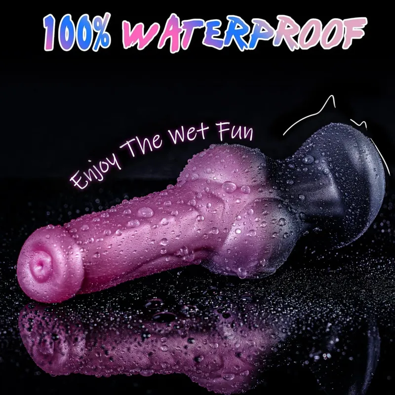 새로운 딜도 바이브레이터 추진 Buttplug 항문 XL 실리콘 포르노 전립선 마사지 섹스 토이 APP 제어 9 추진 진동 G-Spot — image 6