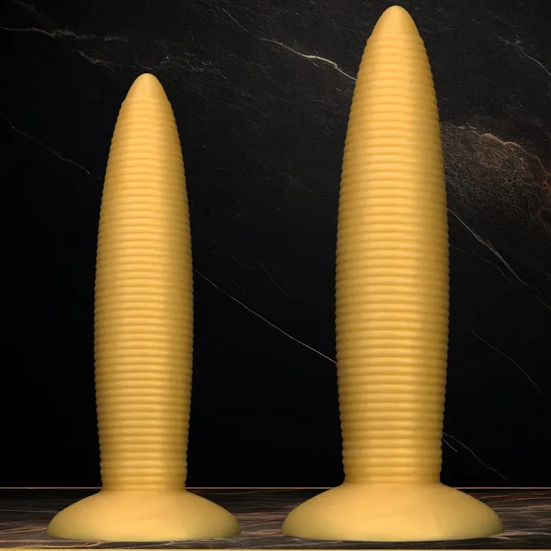 Špičatý obří anální kolík Měkký silikon Obrovský anální kolík Silný anální dildo dilatátor s přísavkou Sexuální hračky pro dospělé pro ženy Muži — image 5
