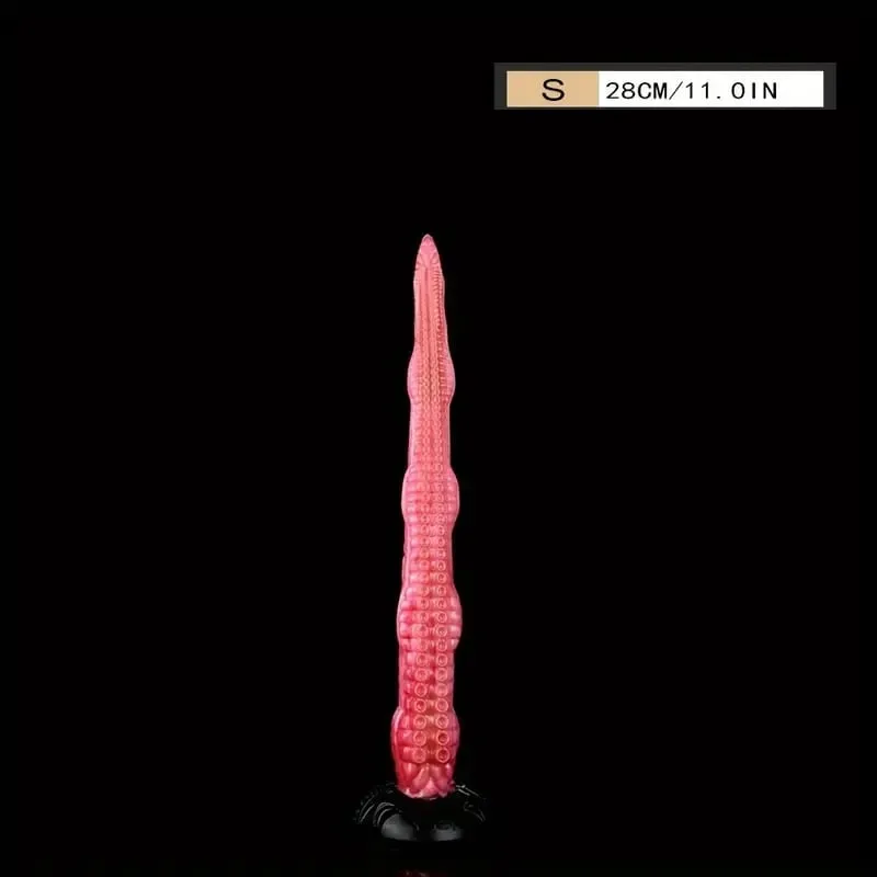 65cm 긴 엉덩이 플러그 흡입 컵 S M L XL XXL 판타지 문어 다리 딜도 라구 딜도 항문 구슬 5 크기 여성을위한 섹스 토이 남자 — image 9