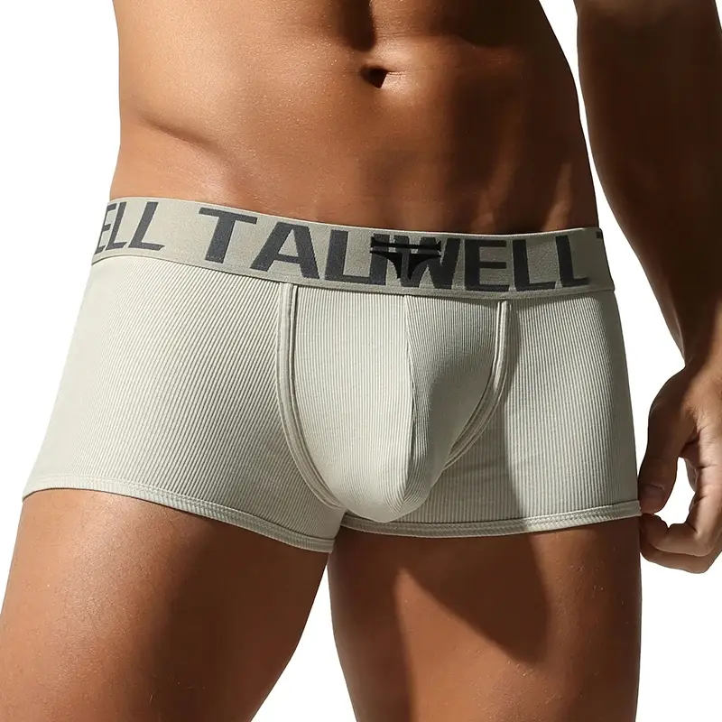 Erkek İç Giyim, Yüksek Kaliteli Boxer Şort, Düz Renk, Yüksek Elastikiyet, Slim Fit, Nefes Alabilir
