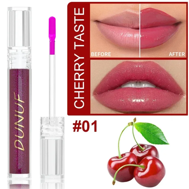 Brillant à lèvres aux fruits changeant de couleur, longue durée, nourrissant, brillant, hydratation, maquillage d'hiver, huile de soin pour les lèvres — image 8