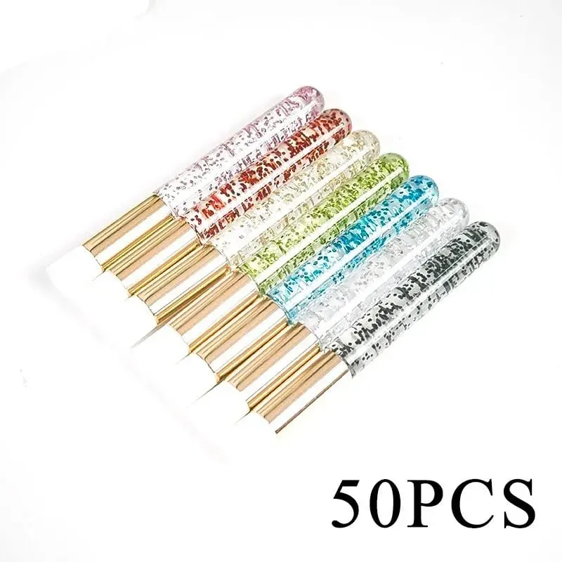 Großhandel 30/50 Stück Pinsel Nasenreinigungsbürsten Wimpern Wimpern für Shampoo-Extensions Glitter Lash Porenreinigung MakeupTools — image 12