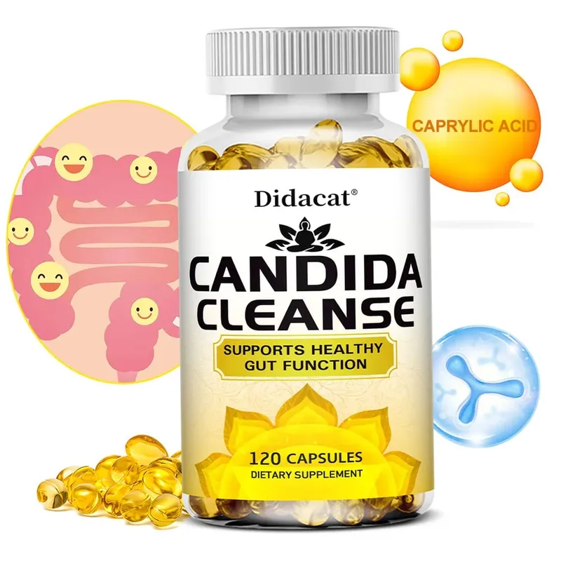 Candida Cleanse-Contains Natural Herbs and Probiotics To Support Healthy Bowel Function and Immune Health Suitable for Unisex — image 1