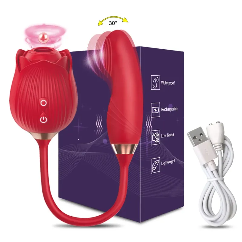 Clitoris Sucker Vibrator for Women Nipples Clit Stimulator Finger Wiggle G-Spot Vibrator Female Masturbator Sex Toy for Women — image 15