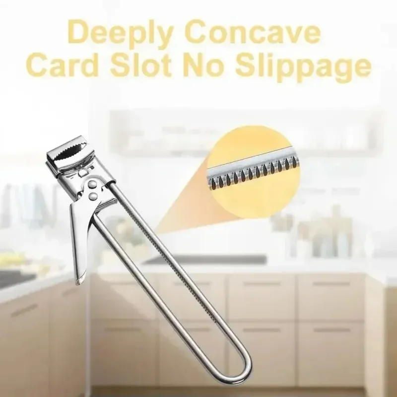 1/2Pcs Heavy Duty Stainless Steel Adjustable Multi Function Labor Saving Bottle Jar Can Opener Easy Grip Kitchen Tool Accessorie — image 3
