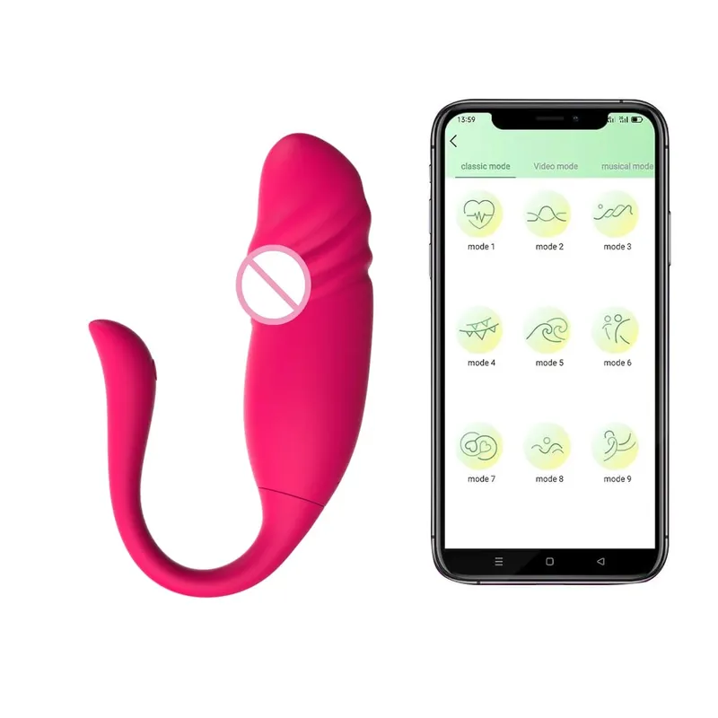 App Uzaktan Kumanda G Noktası Vibratörler Uzun Mesafe Sokma Titreşimli Yumurta Klitoral Stimülatörü Cinsel Zevk Seks Oyuncakları Kadınlar için — image 9