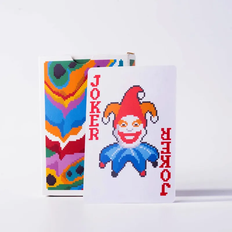 Set di carte da poker classico: gioco di società essenziale per riunioni, giochi da tavolo e divertimento festivo Carte da gioco durevoli e portatili