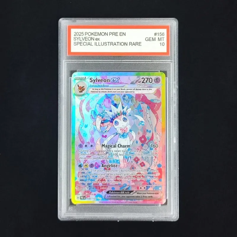 Proxy POKEMON PRE English PRISMATIC EVOLUTIONS #161 UMBREON ex Grado 10 Tarjeta de juguete de colección — image 17