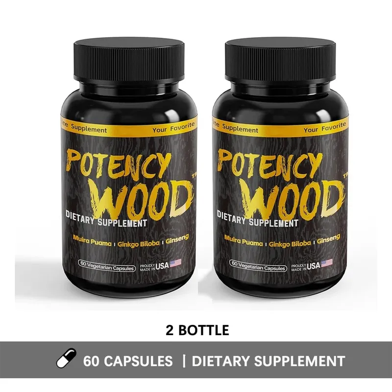 Suplemen Herba Kayu Potensi dengan Ginseng Ashwagandha 60 Kapsul Tenaga Adaptogen Stamina Antioksidan Imun Kesihatan Usus — image 8