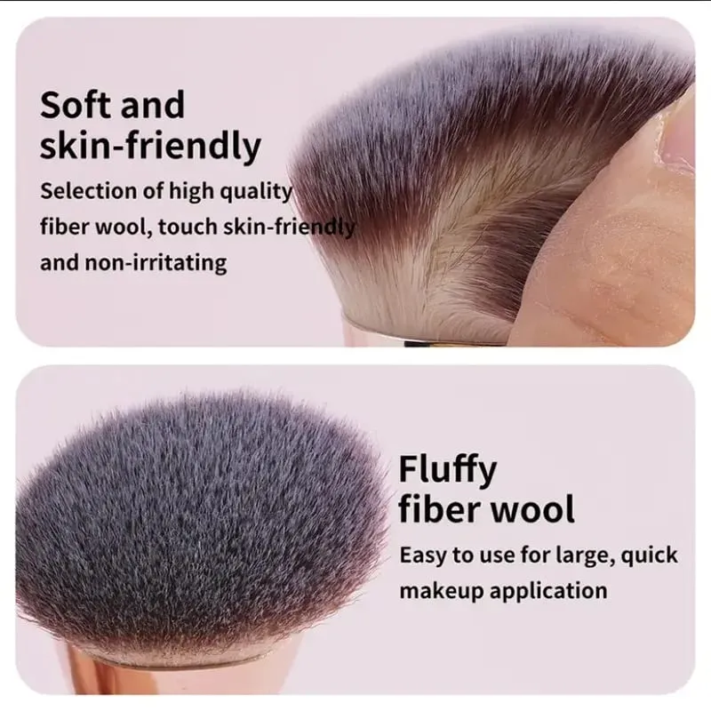 Ensemble de pinceaux de maquillage de base à double extrémité, avec boîte, pour fond de teint, poudre, Blush, détails pour fard à paupières, débutant, voyage, 4 pièces — image 6