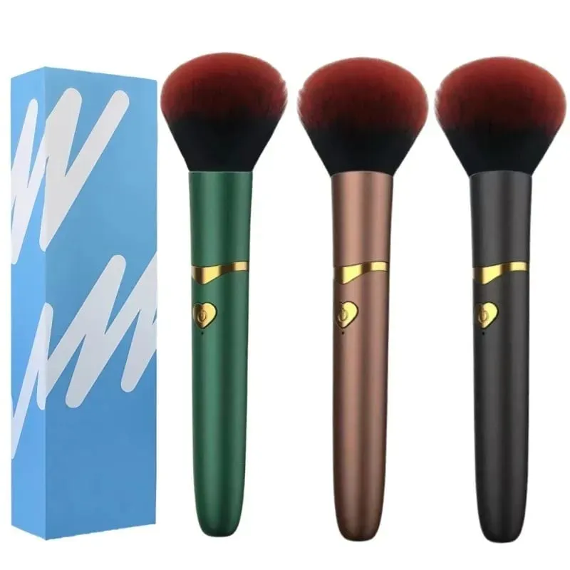 แปรงแต่งหน้า G Spot Vibrator สำหรับผู้หญิงที่มีประสิทธิภาพ Clitoris หัวนมกระตุ้นช่องคลอดนวด Dildo Masturbator เพศของเล่นคู่ — image 1