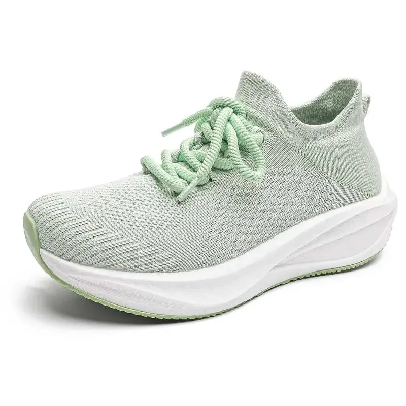 Chaussures de marche en maille pour hommes et femmes, baskets légères et respirantes, chaussures de sport décontractées, grande taille, Style Couple, été — image 12