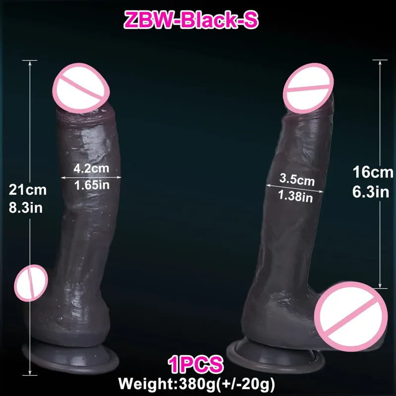 S M L Weiche Realistische Anal Big Dildo Doppel Silikon Saugnapf Eichel Penis Sex Spielzeug für Männer Frauen Homosexuell Masturbation Orgasmus Schwanz — image 12