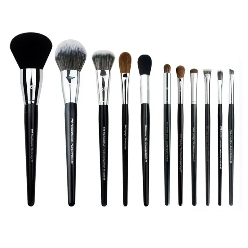 Vysoce kvalitní sada štětců na make-up Pro make-up štětec Liquid Powder Eyeshadow Crease Concealer kosmetické nástroje vynikající — image 5