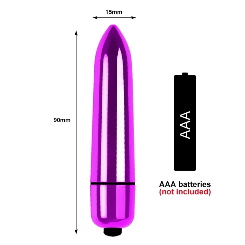 10 Speed Mini Bullet Vibrator G Spot การสั่นสะเทือนช่องคลอด Clitoris เครื่องกระตุ้น Dildo vibrator เพศผู้ใหญ่ของเล่นสำหรับผู้หญิง... — image 8
