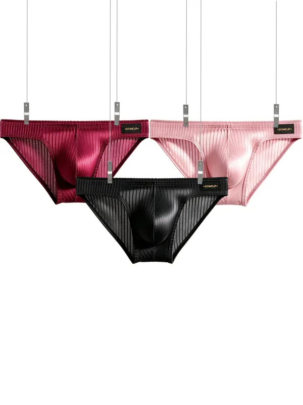 Quần Lót Nam Gân Họa Tiết Nam Ngắn Nylon Elastane Quần Lót Nhẹ Mỏng Thoải Mái Nam Tam Giác Quần Lót M‑XXL — image 12