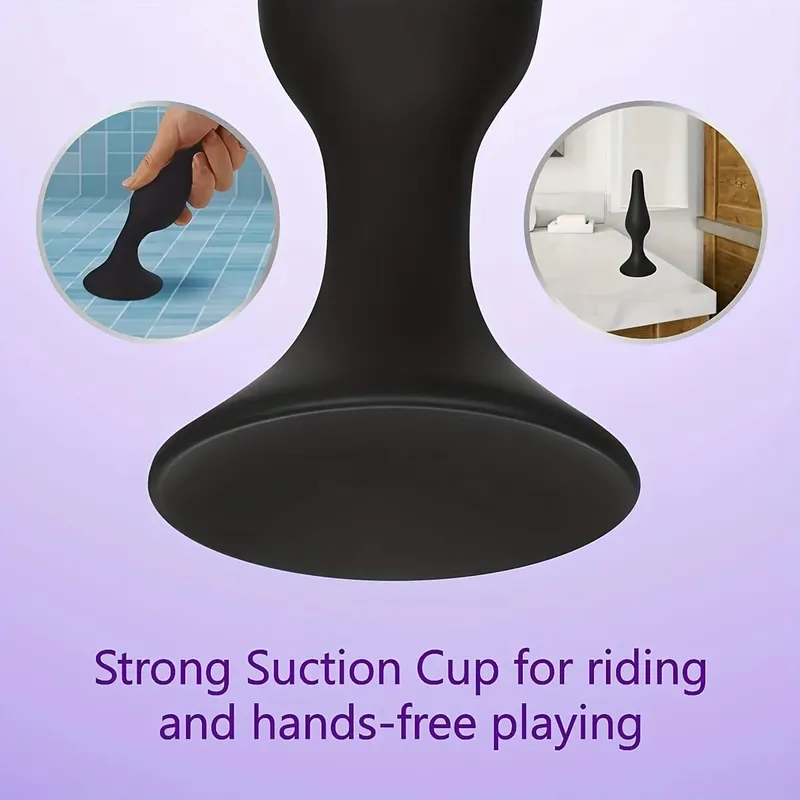 Plugue anal de silicone para iniciantes, plugue anal para homens e mulheres, massageador de próstata para gays, mini bala anal, masturbador, brinquedo sexual para homens — image 4