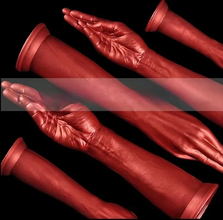 46cm poing main Plug Anal bras gode dilatateur Vaginal fesses stimulateur profond Anus expanseur gros gode masturbateur jouets sexuels anaux pour adultes — image 4