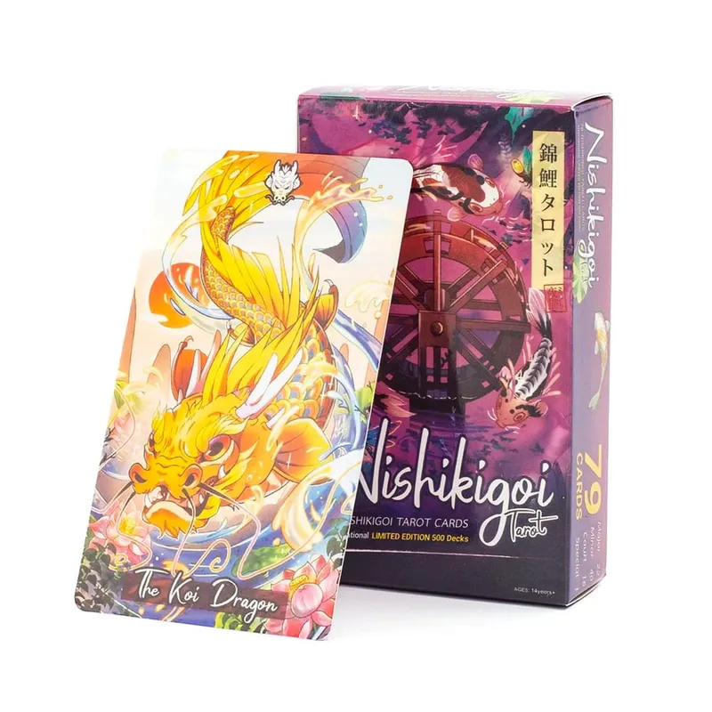 78 Card Deck Kitten Tarot Oracle Card Fate Divination Leisure Entertainment Family gatherings Tarot Card Game — image 7
