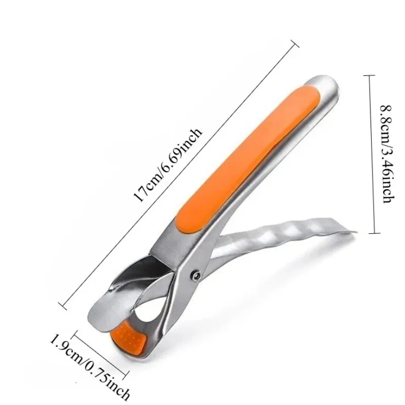 Silicone Non-slip Pot Pan Clip Heat Resistant Dish Gripper for Kitchen Air Fryer Camping — image 4