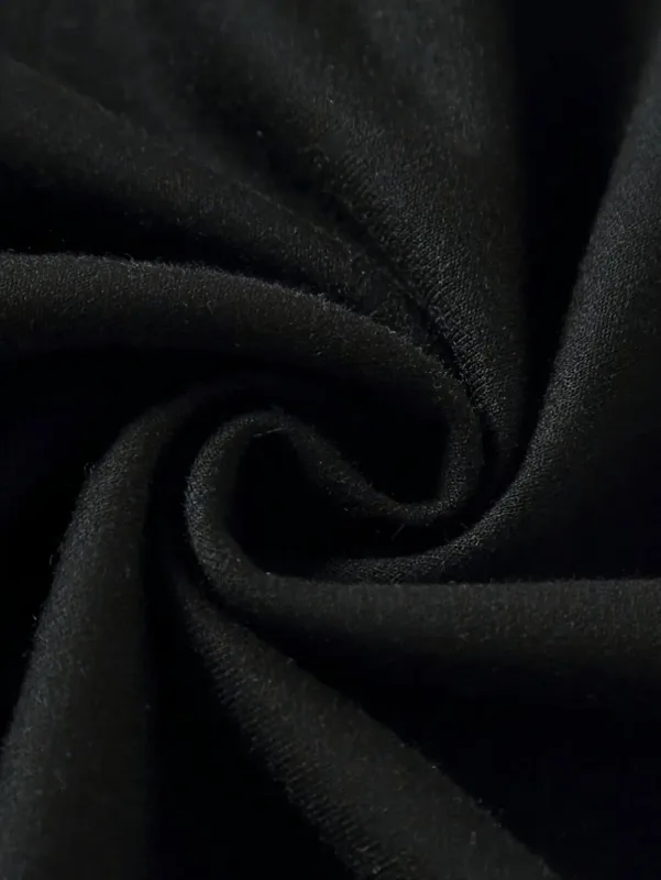 Felpa con cappuccio comoda elastica micro stampata con lettera gotica autunnale da uomo alla moda, abbigliamento urbano da strada — image 5