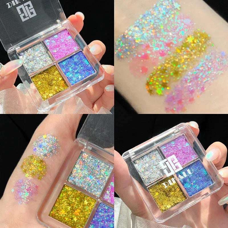 3/4 Colors Milk-Tea Eyeshadow Palette Professional Highlight Shimmer Brightening Long Lasting Eye Shadow Eye Makeup Eye Cosmetic — image 15