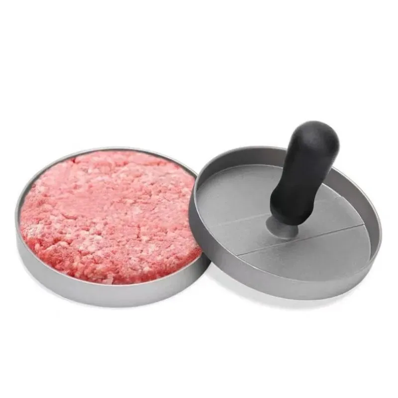Burgerpresse, Hamburger-Fleisch-Werkzeug, Patty-Maker, Aluminium-Burger-Maker für den Küchen-BBQ-Grill