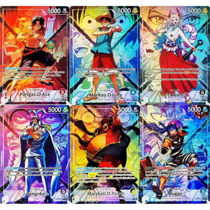 Pełny zestaw jednoczęściowa gra karciana SP rzadka karta kompletna kolekcja wysokiej jakości replika DIY Anime folia karta proxy [angielski/japoński]