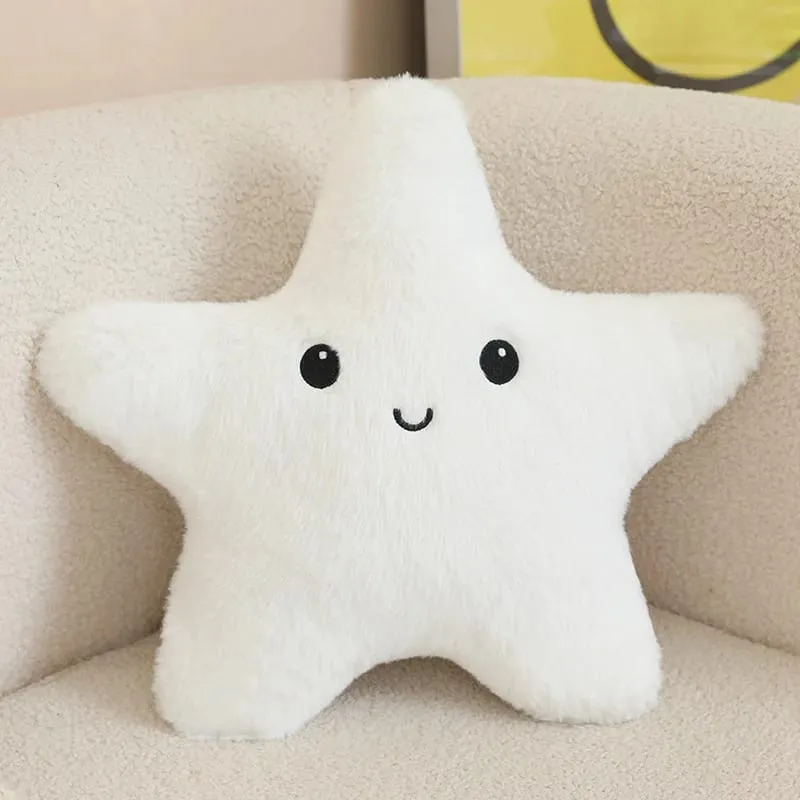35/40 ซม.ปลาดาว Star Plush หมอนตุ๊กตายิ้ม Happy Sky หมอนที่มีสีสันตกแต่งเบาะสำหรับเก้าอี้โซฟากลับสนับสนุนของขวัญ — image 12