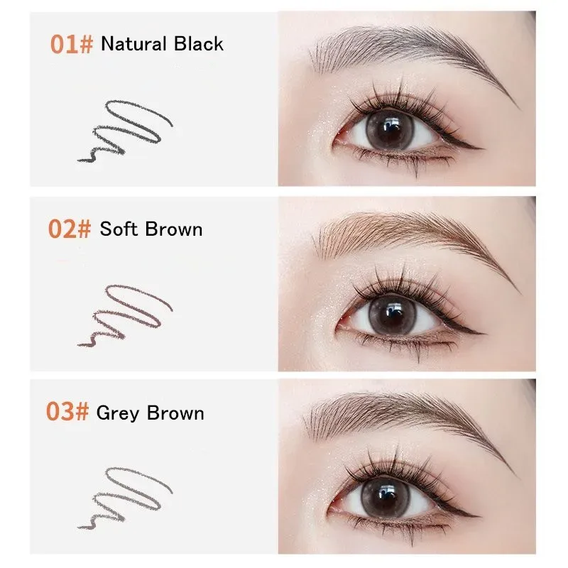Harter Microblading-Augenbrauenstift, wasserfester Augenbrauenstift-Definierer, langlebiger natürlicher Wild-Brow-Applikator, einfach zu tragen — image 6