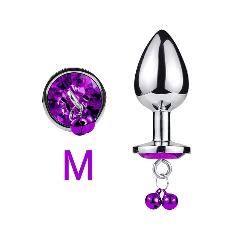 3 größen Metall Glocke-förmigen Anal Plug Traktion Kette Anal Massage Prostata Stimulation Massage Werkzeuge Erwachsene Sex Spielzeug Für paare — image 18
