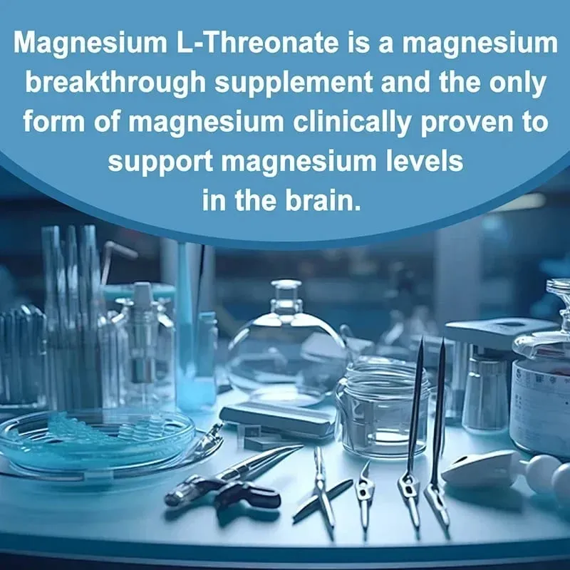 Magnezyum L Treonat - Odaklanma ve Hafıza Güçlendirici Sinir Fonksiyonunu Kas Gücünü Destekler Kemik ve Eklem Sağlığını Destekler — image 6