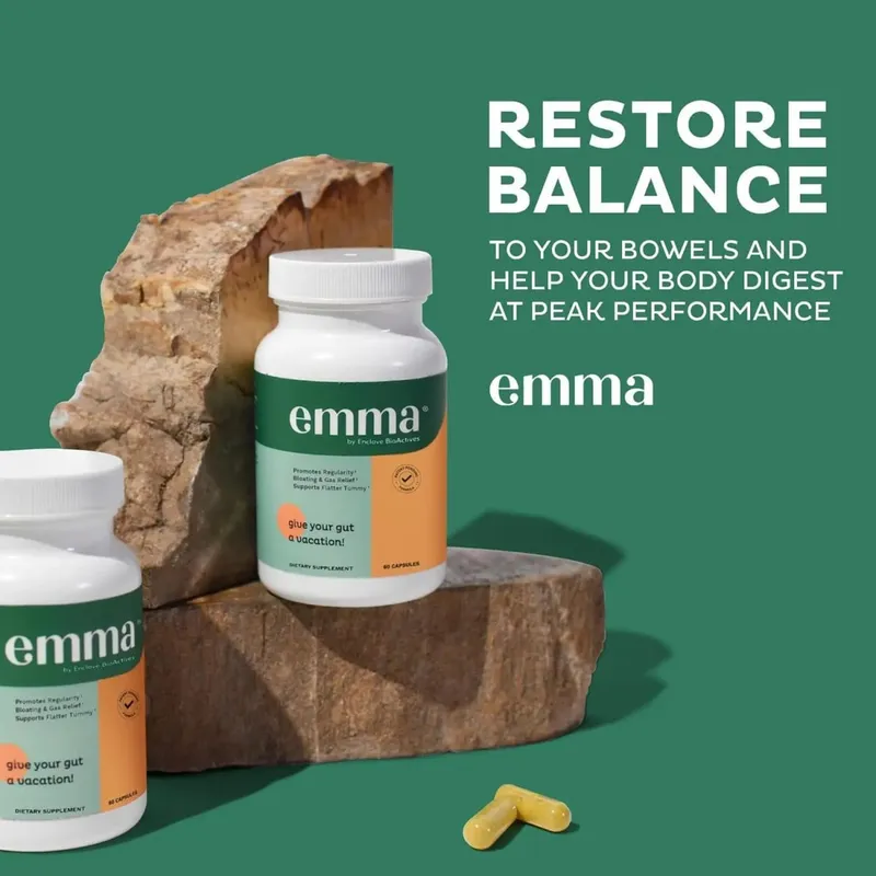 L'integratore per la salute dell'intestino supporta l'intestino che perde e il sistema digestivo allevia la stitichezza, il gonfiore e il gas 60 capsule — image 2