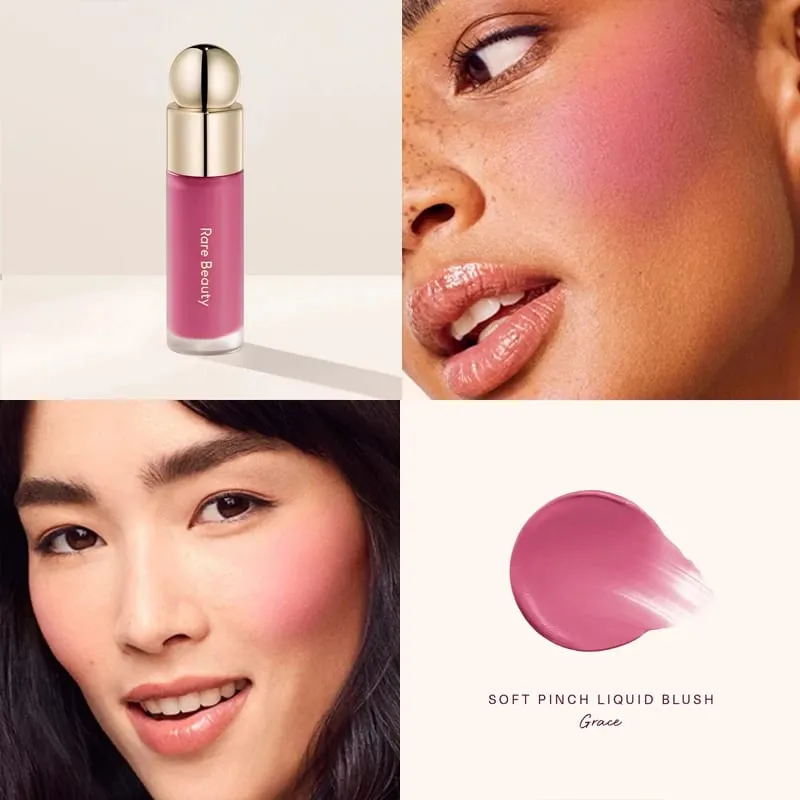 Rare Beauty Liquid Blush Lipstick Eyes Cheek Blusher Waterproof Mositure Face Contour Shadow Liquid Lip Gloss Rouge Plump Makeup — image 15